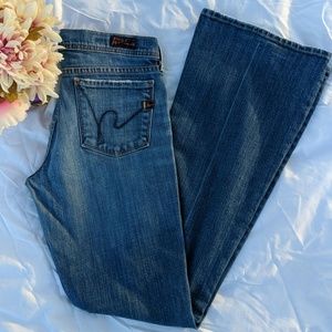 Citizens of Humanity low waist flare jeans…